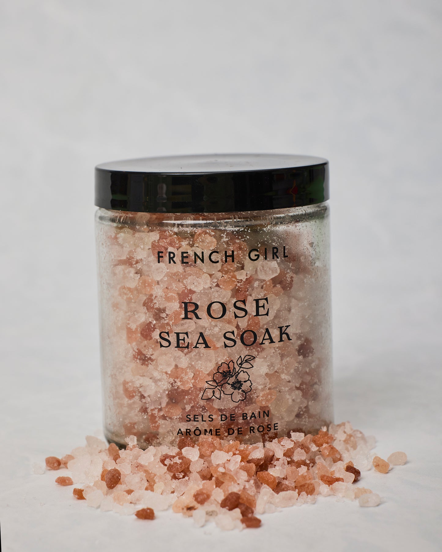 Rose - Organic Calming & Soothing Rose Bath Salts - French Girl