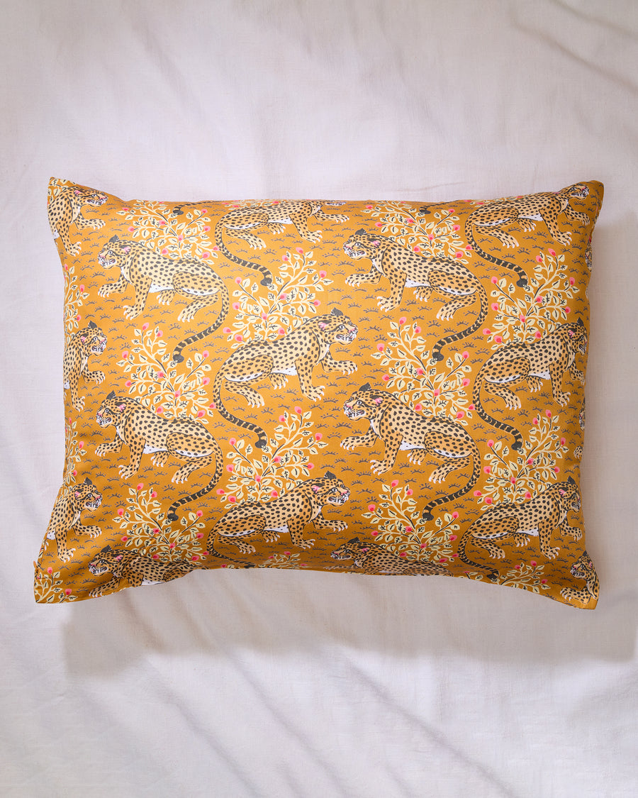 Bagheera - Eco Satin Pillowcase - Tobacco - Printfresh