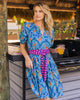 Seeking Shade - It's a Date Dress - Robin's Egg Blue - Printfresh