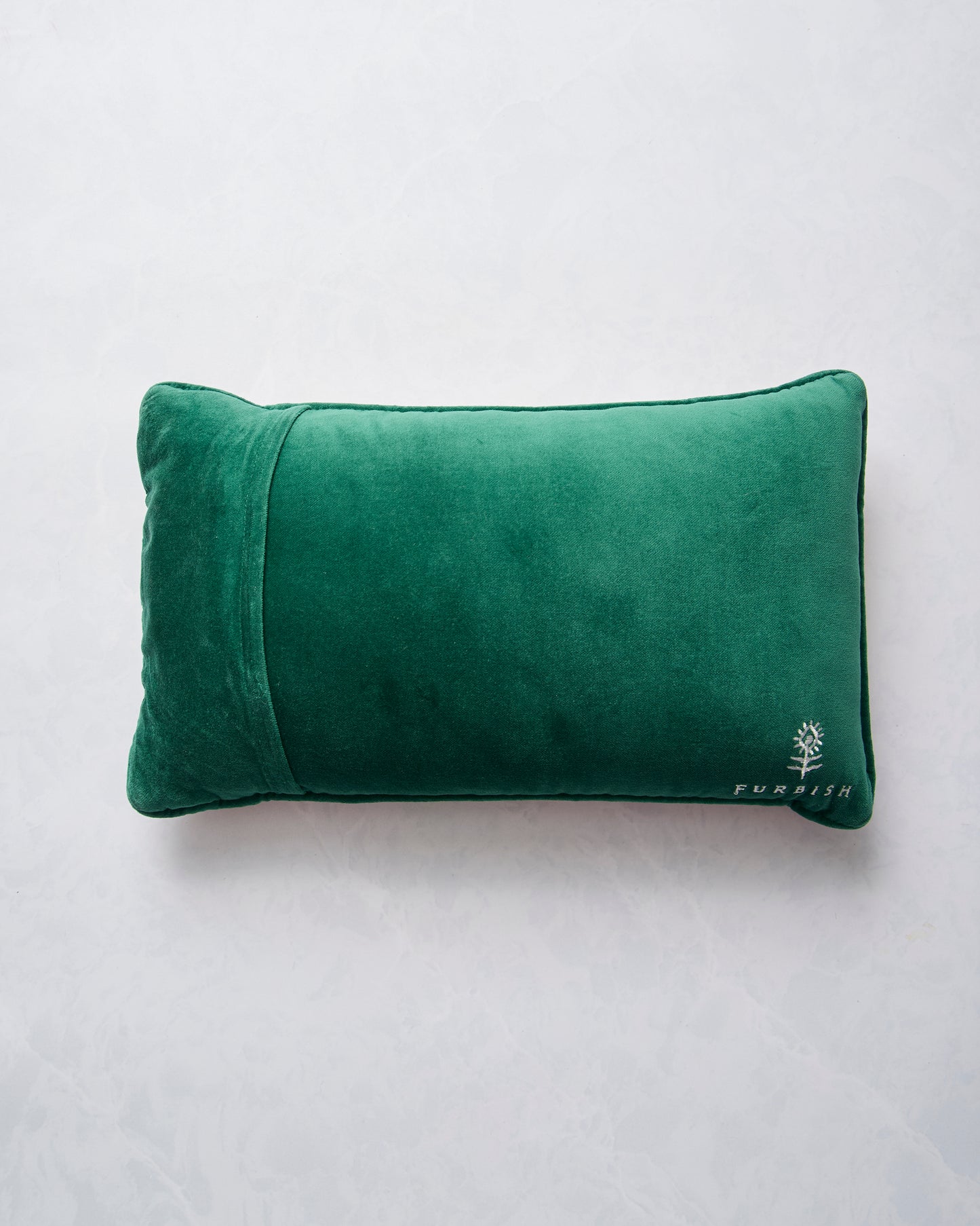 Caviar and Cash - Furbish Studio Needlepoint Pillow - Multi - Printfresh