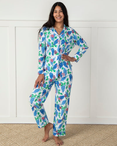 Ladies Pyjamas Grey Fox Lounge Wear Set Ex UK Store PJ Cotton