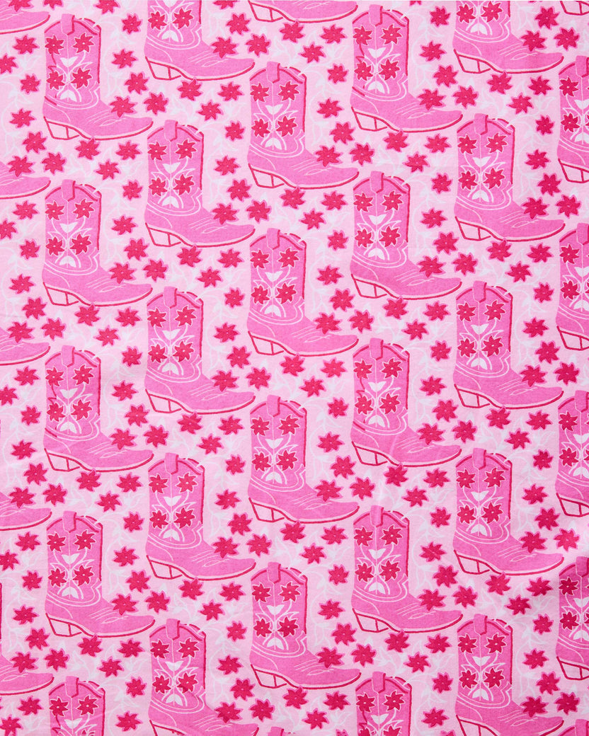 Rhinestone Cowgirl - Bradshaw Boxer - Party Pink - Printfresh
