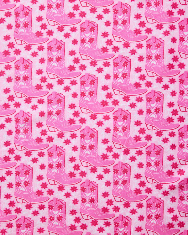 Rhinestone Cowgirl - Bradshaw Boxer - Party Pink - Printfresh