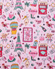 Viva Las Vegas - Eco Satin Sweet Dreams Shorts - Lucky Pink - Printfresh