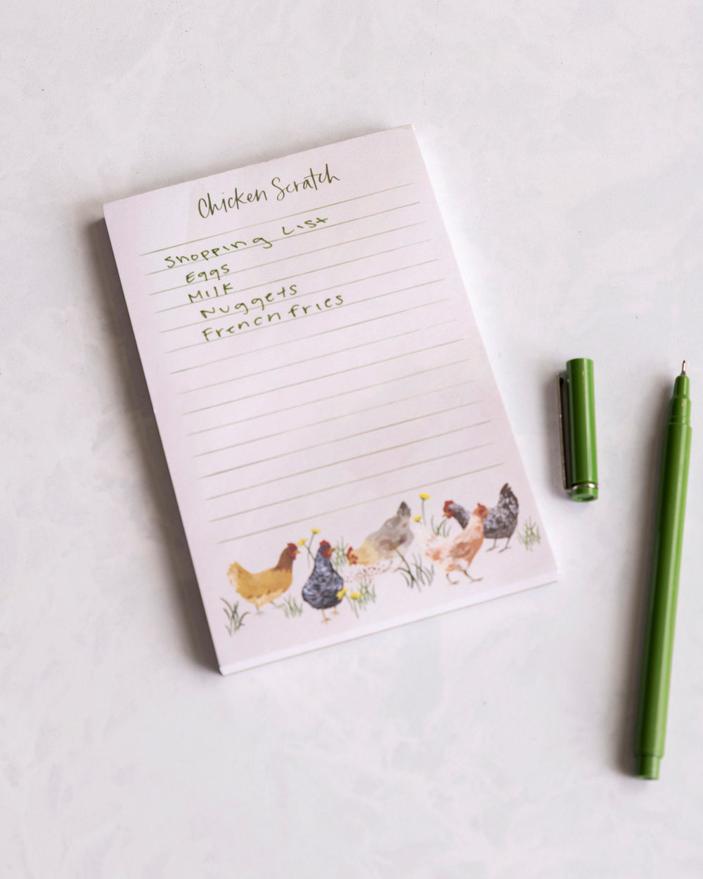 Chicken Scratch - Notebook - 1canoe2 paper co - Printfresh