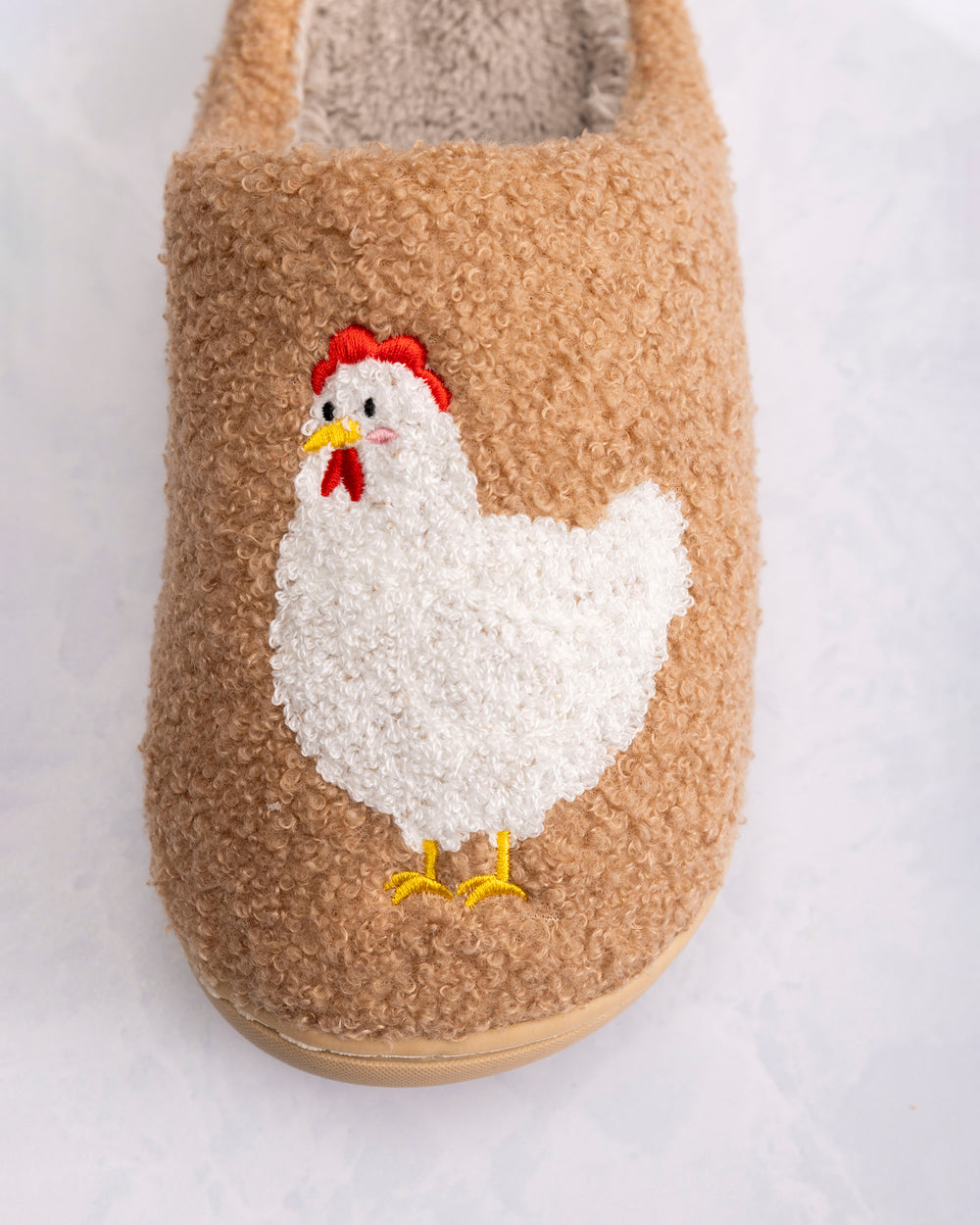 Brown Chicken - Slipper - American Farm Company - Printfresh
