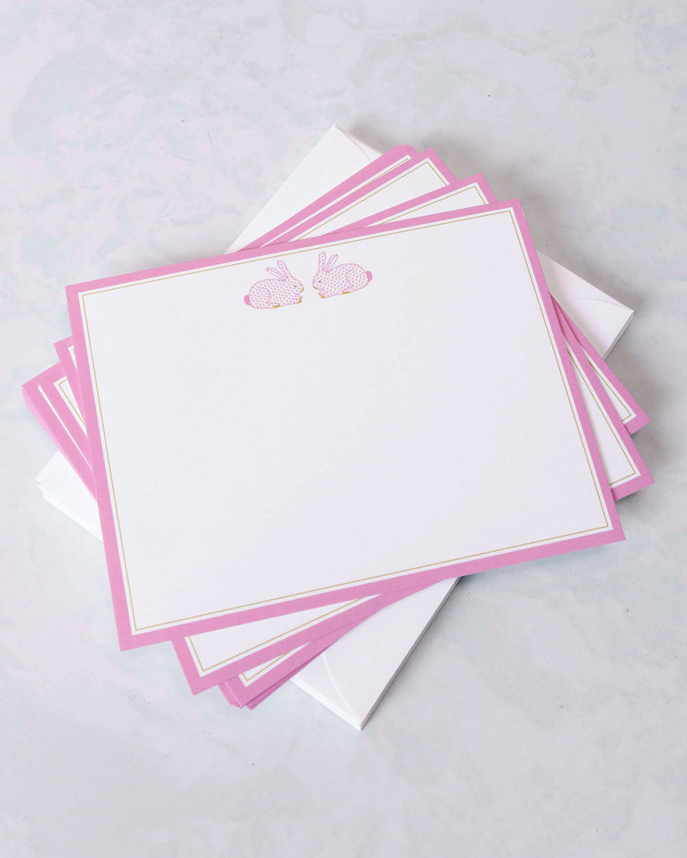 Pink Bunny - Stationery Set - Katherine Kelly Designs - Printfresh