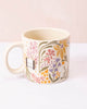 Cream - Ceramic Mug Flower Market Wildflower - Lady Jayne - Printfresh