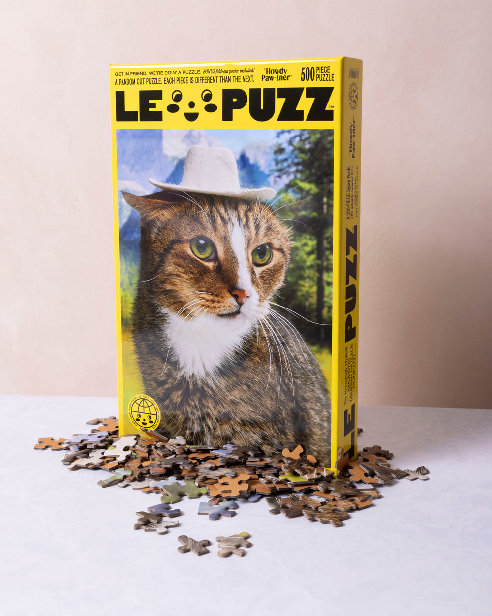 Howdy Paw—Tner - 500 Piece Puzzle - Le Puzz - Printfresh