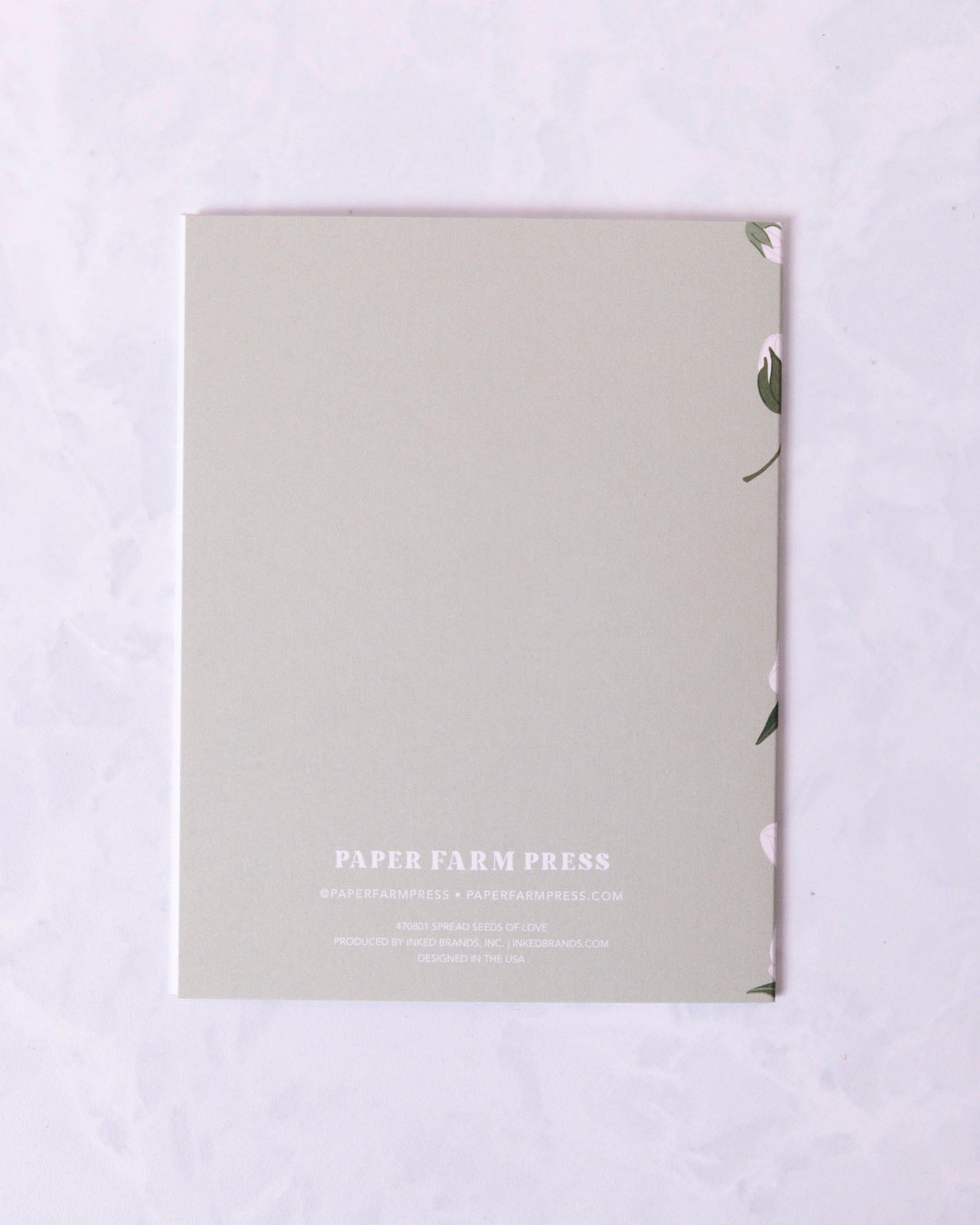 Green - Spread Seeds of Love Card - Paper Farm Press - Printfresh