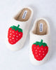 Strawberry - Fuzzy Slippers - Katydid - Printfresh