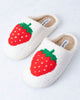 Strawberry - Fuzzy Slippers - Katydid - Printfresh