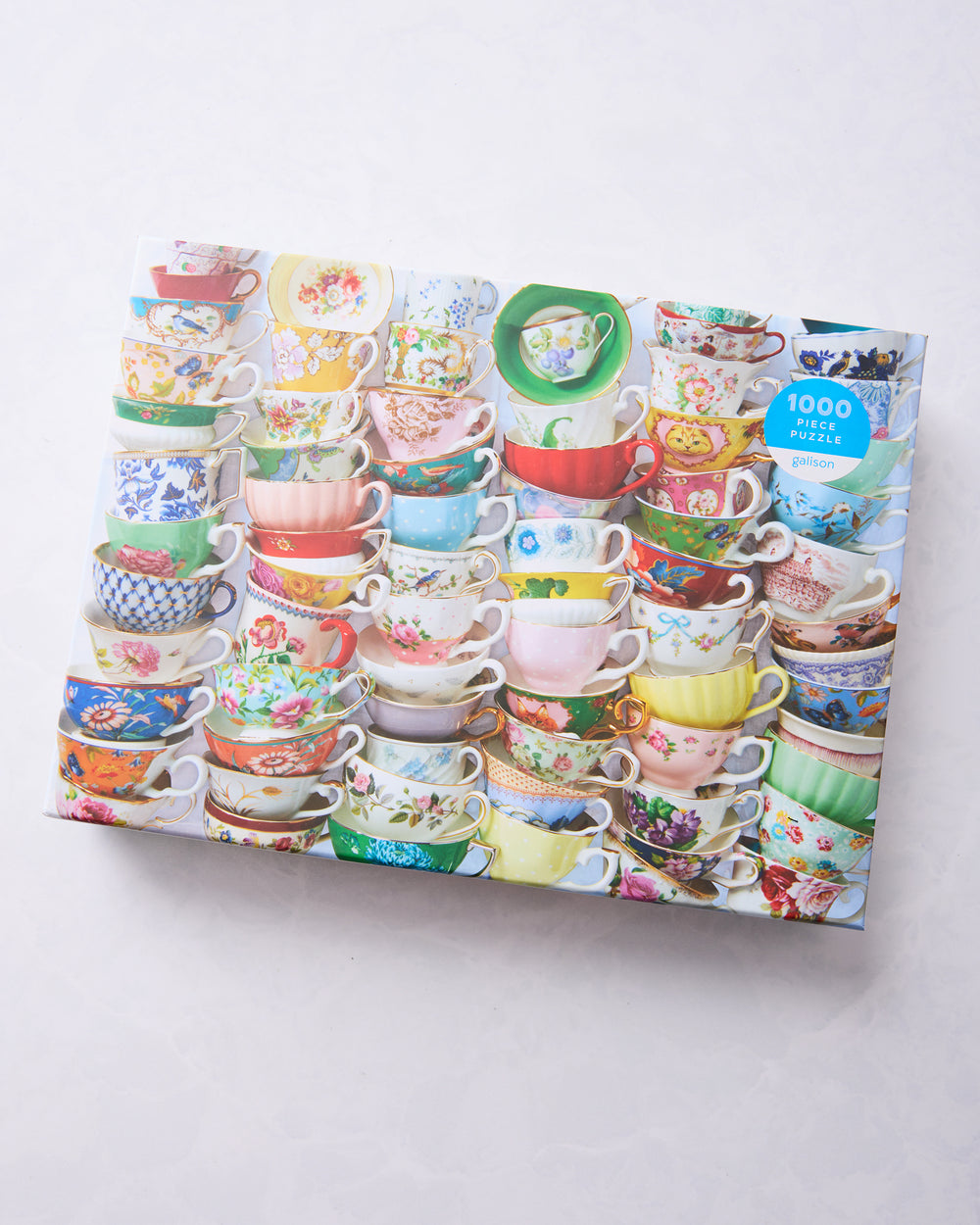 Teacups - 1000 Piece Puzzle - Chronicle Books - Printfresh