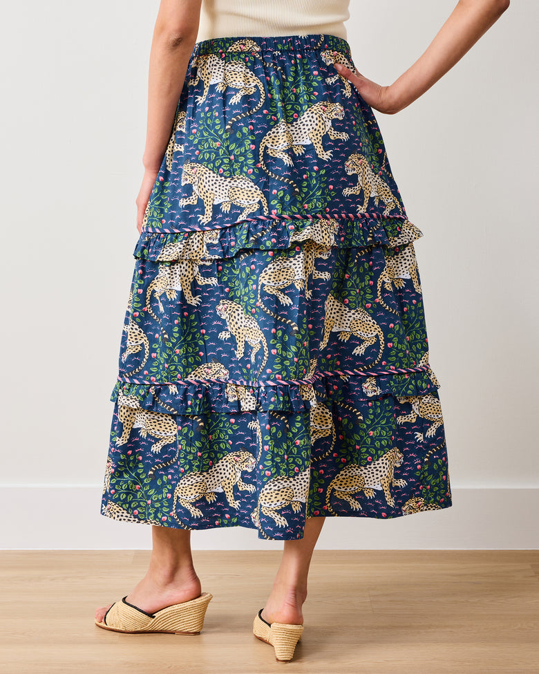 Bagheera - Now or Later Skirt - Navy - Printfresh