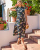 Bagheera - Ready To Ruffle Dress - Navy - Printfresh