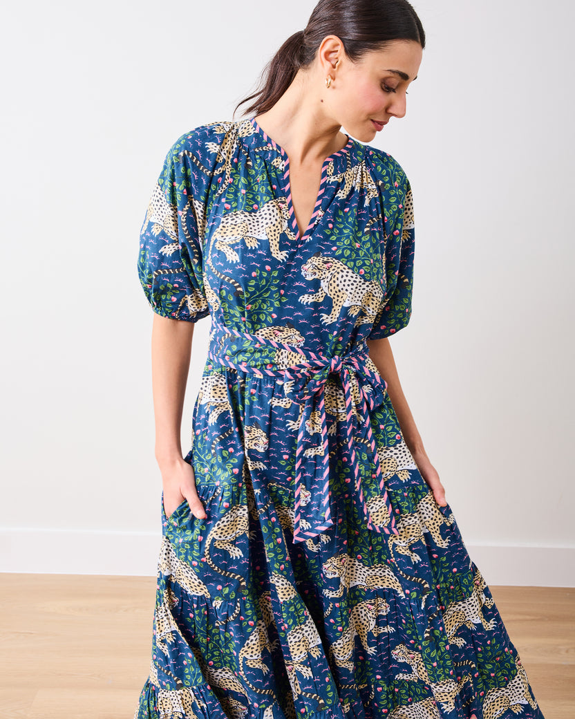 Bagheera - To and From Dress - Navy - Printfresh