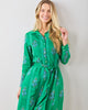Bouquet Blossoms - Meredith Dress - Lucky Green - Printfresh