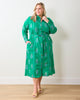 Bouquet Blossoms - Meredith Dress - Lucky Green - Printfresh