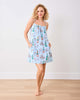 Champagne Tower - Cami Nightgown - Soft Blue - Printfresh