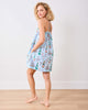 Champagne Tower - Cami Nightgown - Soft Blue - Printfresh