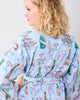 Champagne Tower - Getting Ready Robe - Soft Blue - Printfresh