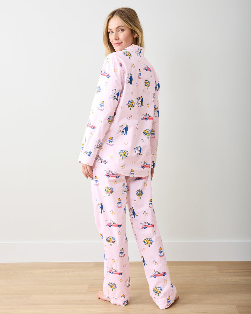 Happily Ever After - Long PJ Set - Blush - Printfresh
