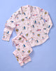 Happily Ever After - Long PJ Set - Blush - Printfresh