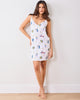 Happily Ever After - Eco Satin Chic To Sleep Shortie - Cloud - Printfresh