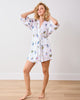 Happily Ever After - Eco Satin Glam Mini Robe & Sydney Set - Cloud - Printfresh