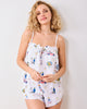 Happily Ever After - Eco Satin Glam Mini Robe & Sydney Set - Cloud - Printfresh