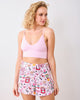 Viva Las Vegas - Eco Satin Sweet Dreams Shorts - Lucky Pink - Printfresh