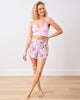 Viva Las Vegas - Eco Satin Sweet Dreams Shorts - Lucky Pink - Printfresh