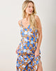 Fancy Cat -  Eco Satin Chic To Sleep Nightie - Tobacco - Printfresh