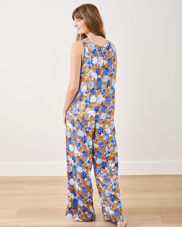 Fancy Cat - Eco Satin Friday Set - Tobacco - Printfresh