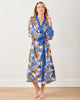 Fancy Cat - Eco Satin Robe - Tobacco - Printfresh