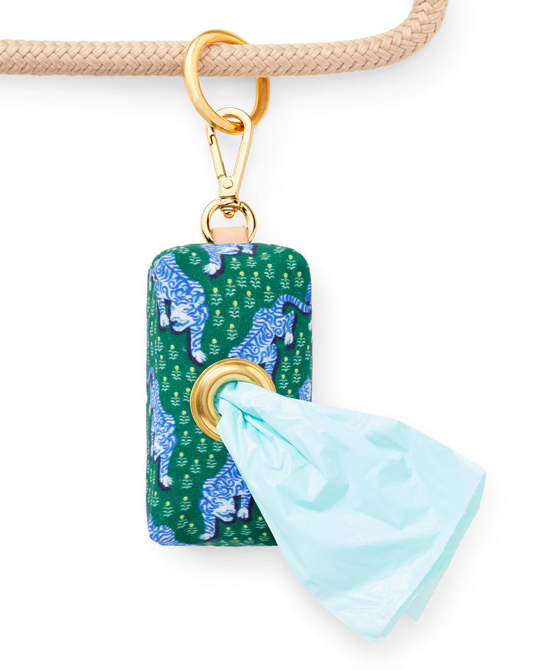 PF x The Foggy Dog Tiger Queen - Waste Bag Dispenser - Jade - Printfresh
