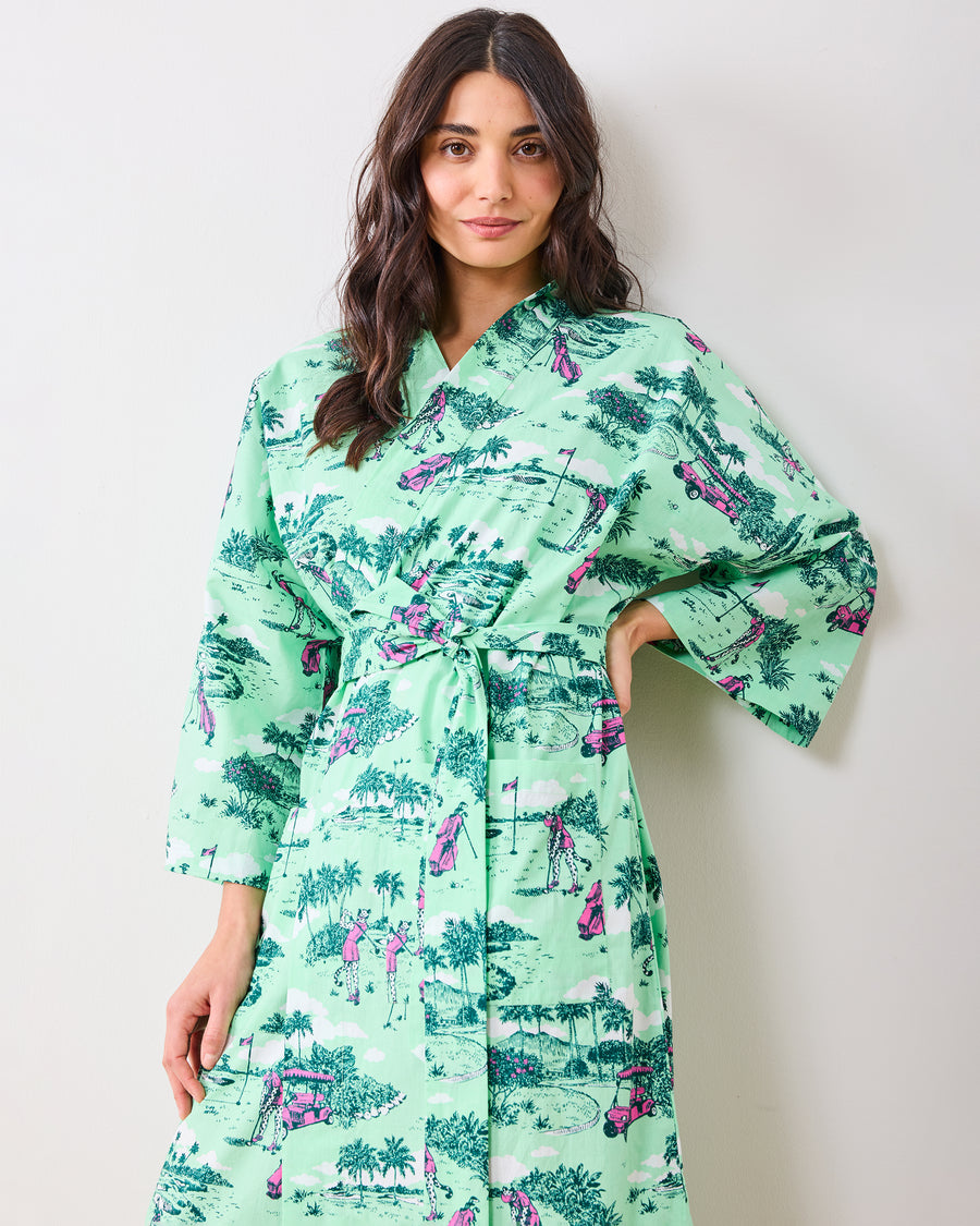 Golf Toile - Robe - Putting Green - Printfresh