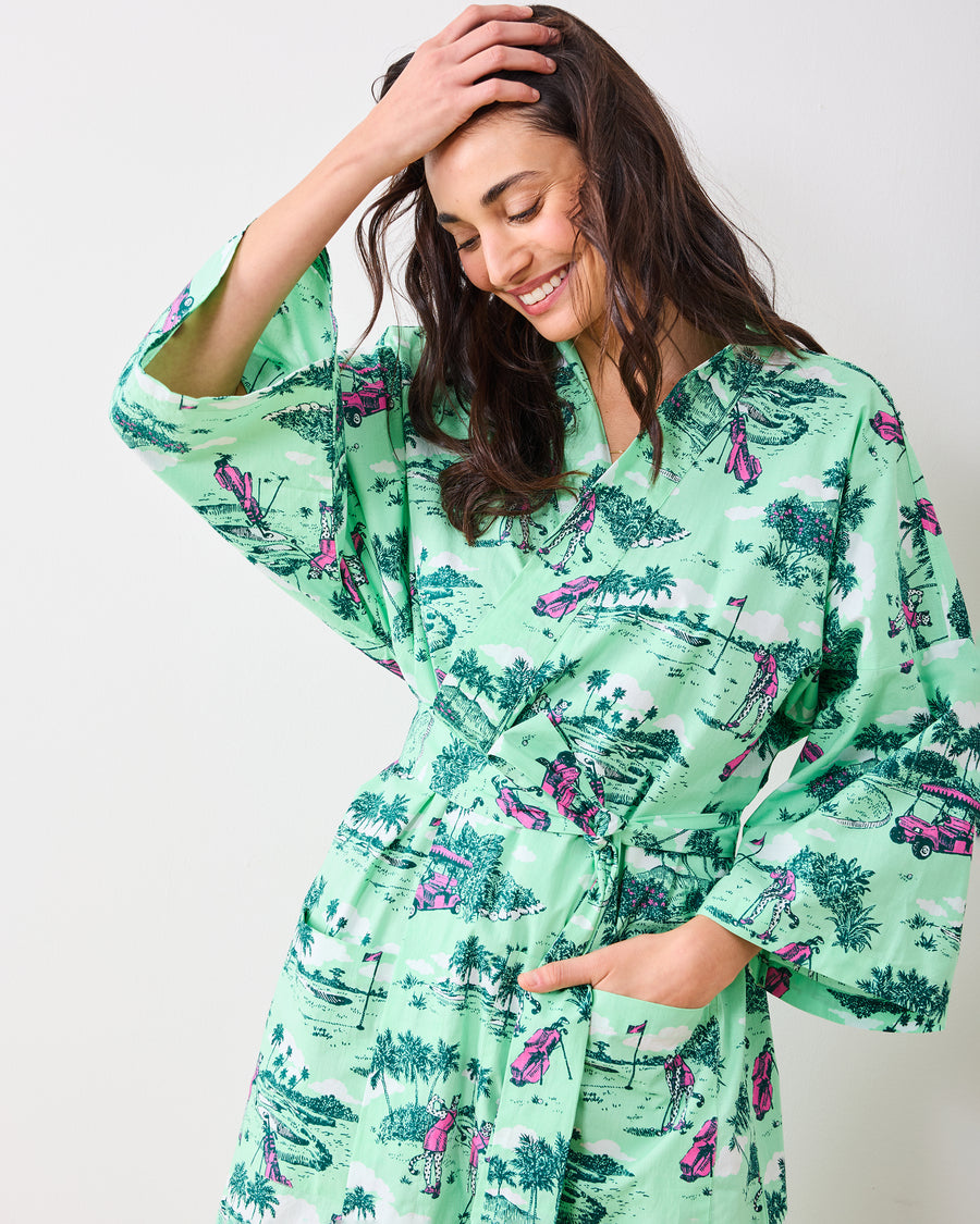 Golf Toile - Robe - Putting Green - Printfresh