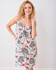 Hen House - Cami Nightgown - Soft Blue - Printfresh
