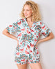 Hen House - Short PJ Set - Soft Blue - Printfresh