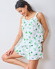 Lucky Clover - Back to Bed Short Set - Cloud - Printfresh