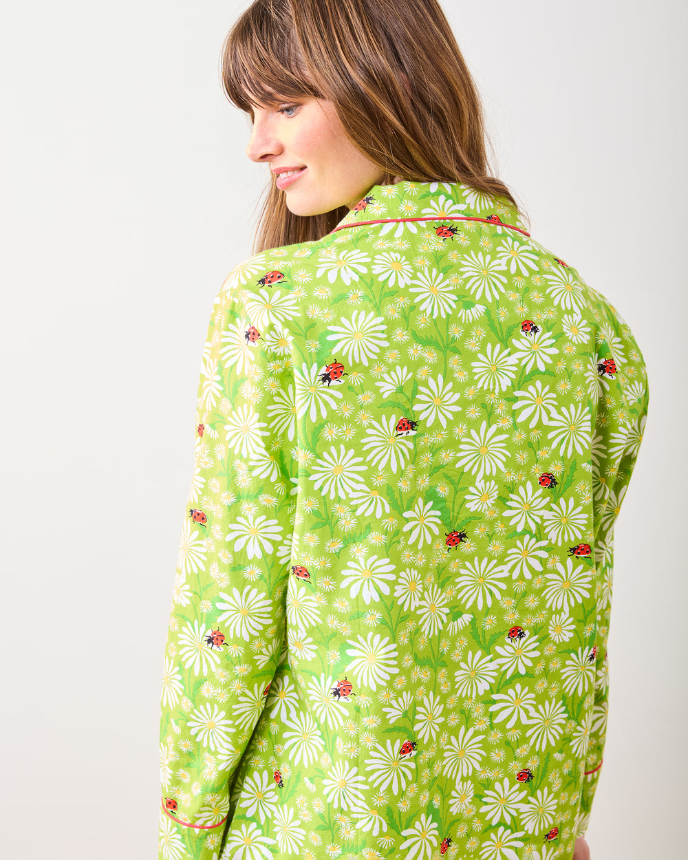 Lucky Daisy - Long PJ Set - Lime Twist - Printfresh