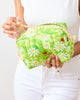 Lucky Daisy - Quilted Pouch - Lime Twist - Printfresh