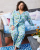 Must Love Cats - Petite Long PJ Set - Cornflower - Printfresh