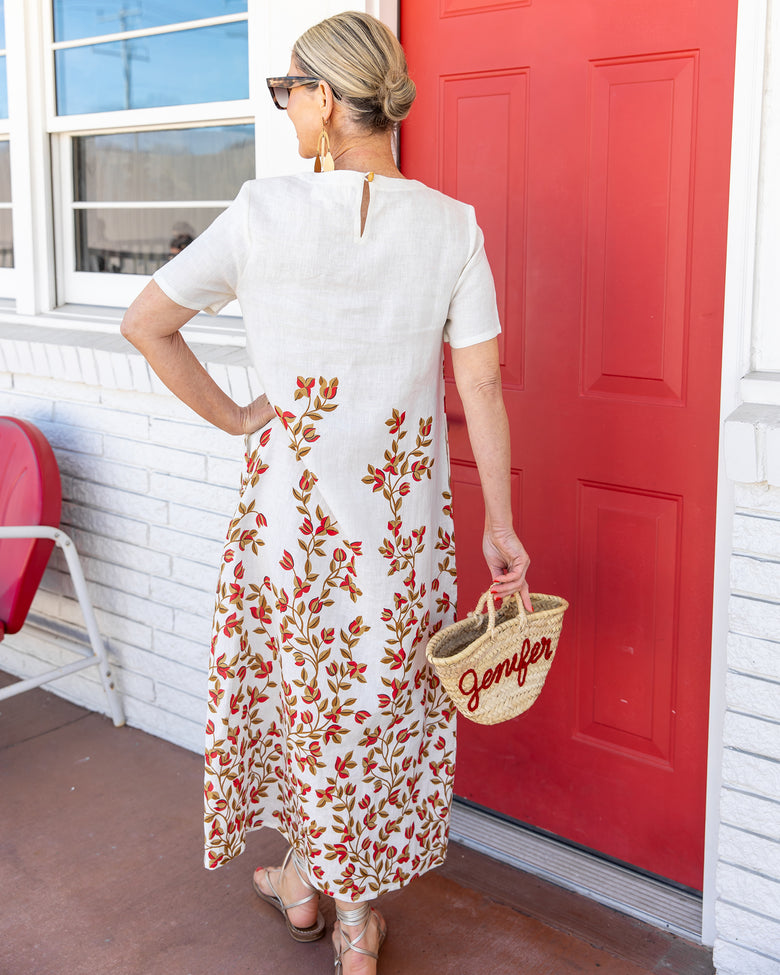 PF + Pencil & Paper Co. Petal Climber - Camila Dress - Ivory - Printfresh