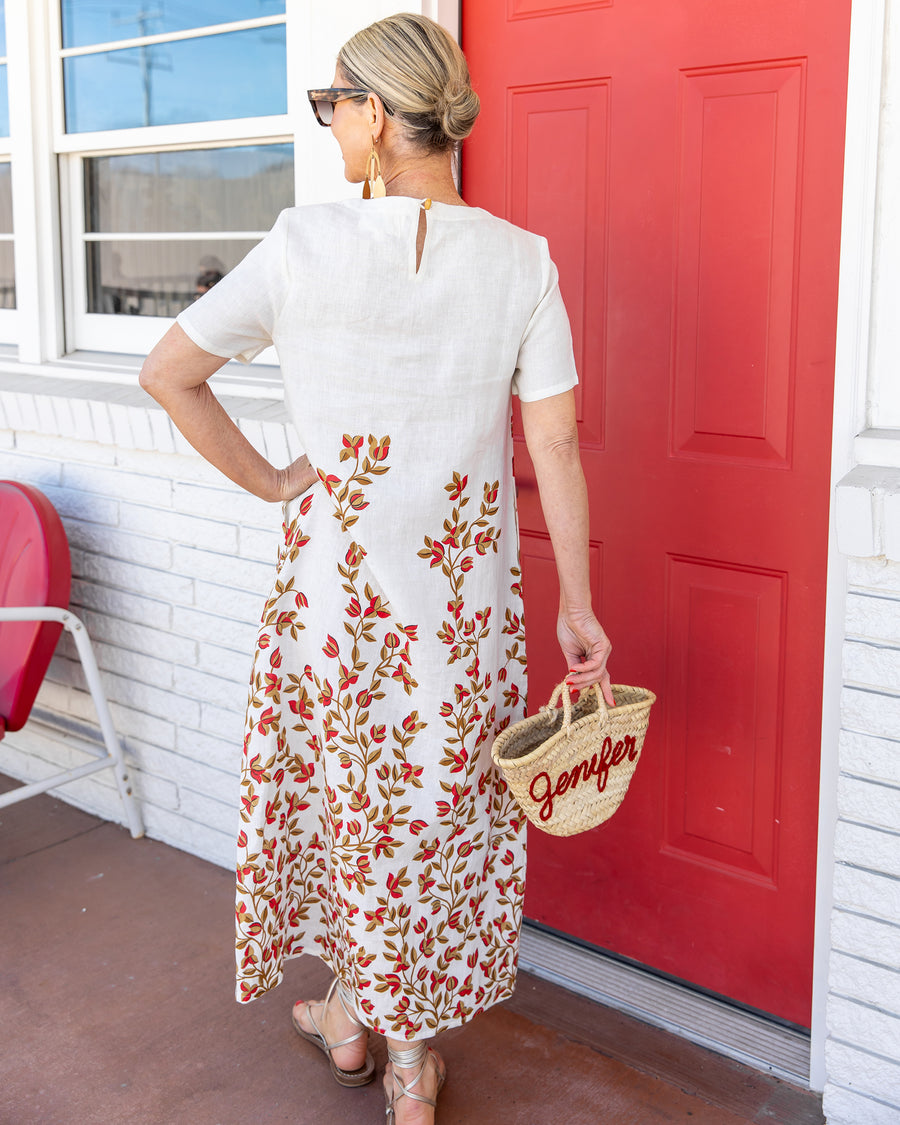 PF + Pencil & Paper Co. Petal Climber - Camila Dress - Ivory - Printfresh