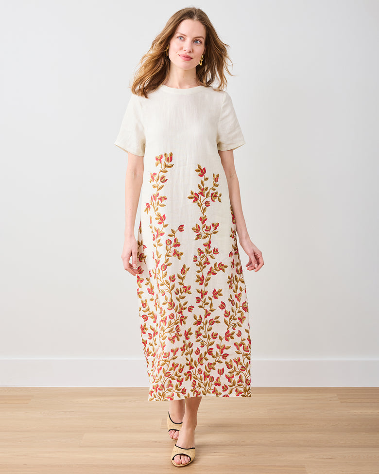 PF + Pencil & Paper Co. Petal Climber - Camila Dress - Ivory - Printfresh