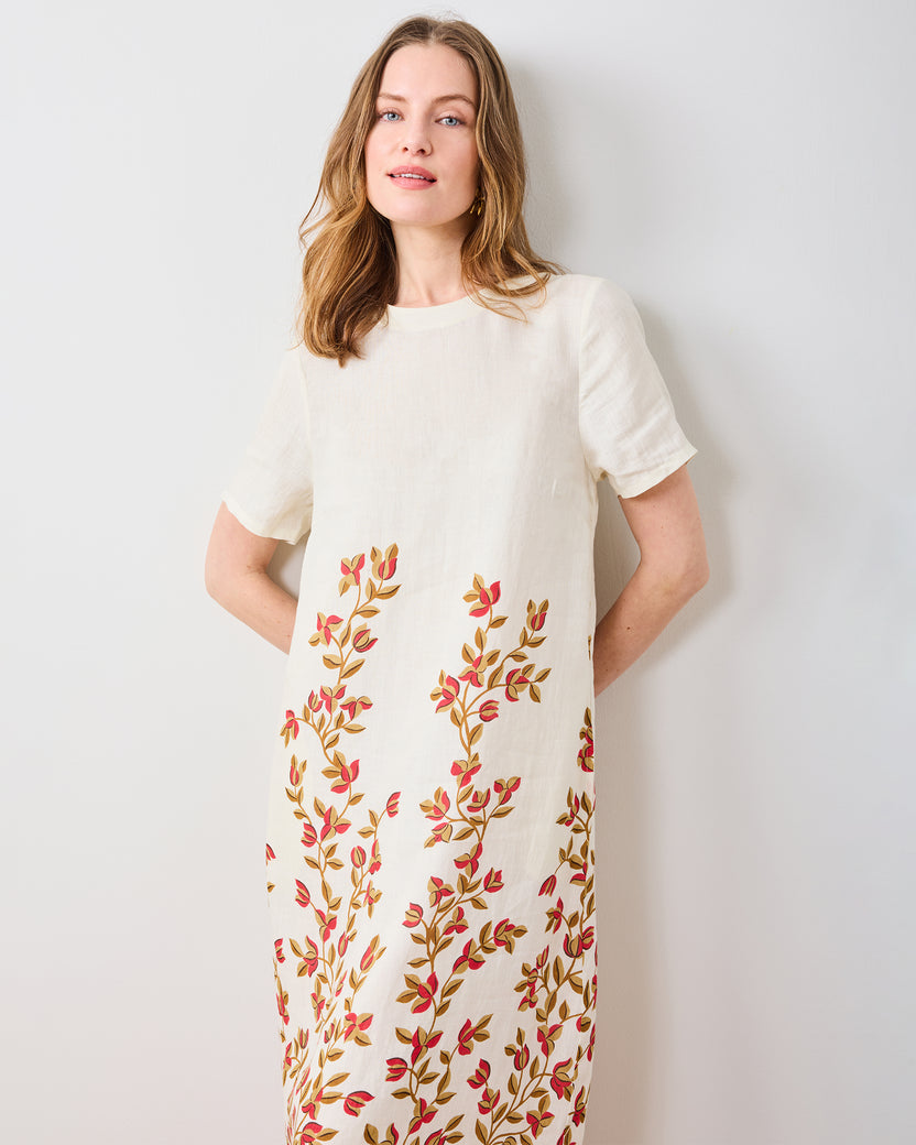 PF + Pencil & Paper Co. Petal Climber - Camila Dress - Ivory - Printfresh