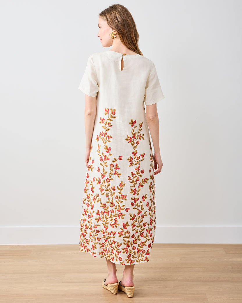 PF + Pencil & Paper Co. Petal Climber - Camila Dress - Ivory - Printfresh