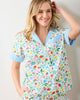 Strawberry Vines - Short PJ Set - Cloud - Printfresh